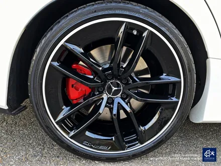 벤츠 CLS53 AMG 블랙실버 투톤 유광 휠도색 + 레드 캘리퍼 도색 / 용인 처인구