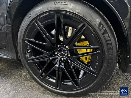 벤츠 GT43 AMG 블랙유광 휠도색 + 옐로우 캘리퍼 도색 / 용인 처인구