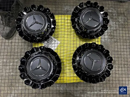 벤츠 GT43 AMG 휠수리 후 블랙유광 휠도색 + 레드 캘리퍼 도색 / 용인 처인구