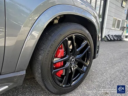 벤츠 GLE53 AMG 쿠페 블랙유광 휠도색 + 레드 캘리퍼 도색 / 용인 처인구