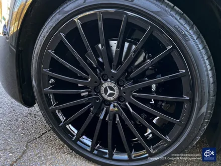 벤츠 W223 S350 블랙유광 휠도색 + 블랙 캘리퍼 도색 / 용인 처인구