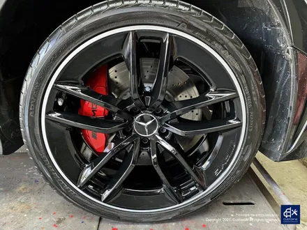 벤츠 CLS53 AMG 투톤 유광 휠도색 + 레드 캘리퍼 도색 / 용인 처인구