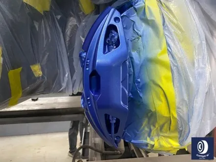 BMW 휠.. 왜 이렇게 만들까... 휠에 장착된 플라스틱 커버는 무슨 의미가 있나? 경량화? 디자인? 신형 740D 신0차 출고 작업 휠 커버 + 휠 블랙 도색 + 캘리퍼  도색 / 용인 처인구