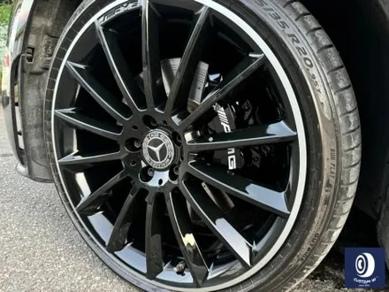 CLS450 타 업체 잘못된 수리 도색 이력이 있는 20인치 마차 휠 약품 박리 후, 알루미늄 상태에서 생산 공정 동일하게 재작업 블랙 실버 투톤 유광 휠도색 + 블랙 캘리퍼 도색 / 용인 처인구