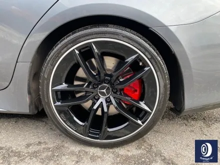 벤츠 CLS53 AMG 휠 상처 수리 후, 블랙 + 실버 투톤 휠도색 그리고  레드 캘리퍼 도색 작업까지_! (FEAT. 비 오는 날에도 작업 이상무_!!) / 용인 처인구