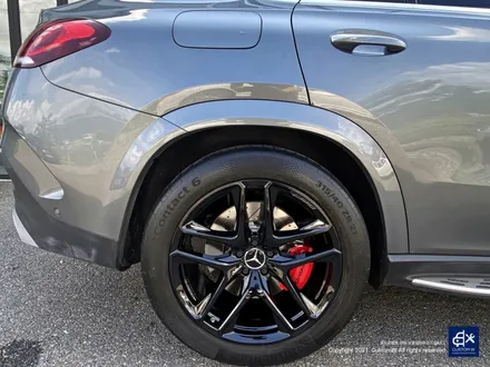 벤츠 GLE53 AMG 쿠페 블랙유광 휠도색 + 레드 캘리퍼 도색 / 용인 처인구