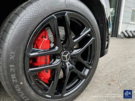 Mercedes-AMG GLE53 블랙유광 휠도색 + 레드 캘리퍼 도색 / 용인 처인구