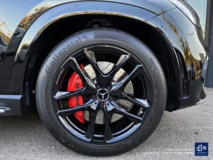 벤츠 신차 GLE53 AMG 블랙유광 휠도색 & 레드 캘리퍼 도색 / 용인 처인구