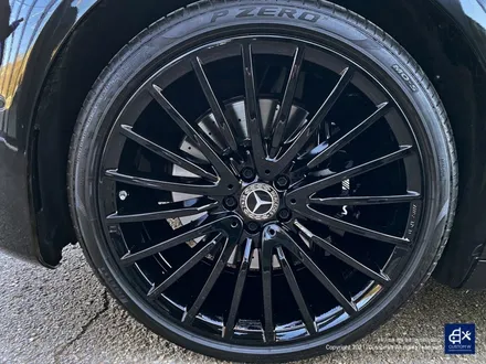 벤츠 W223 S350 블랙유광 휠도색 + 블랙 캘리퍼 도색 / 용인 처인구