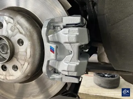 BMW G20 M340i 블랙유광 휠도색 + 실버 캘리퍼 도색 / 용인 처인구