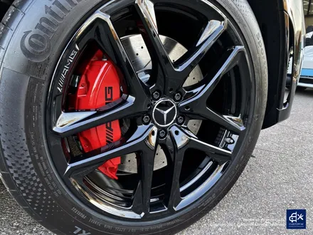벤츠 신차 GLE53 AMG 블랙유광 휠도색 & 레드 캘리퍼 도색 / 용인 처인구