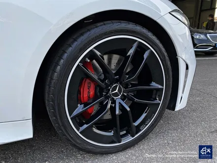 벤츠 CLS53 AMG 블랙실버 투톤 유광 휠도색 + 레드 캘리퍼 도색 / 용인 처인구