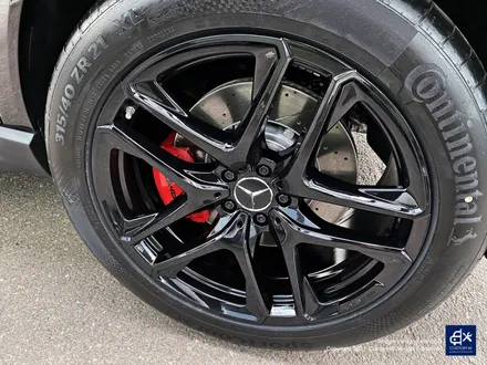 벤츠 GLE53 AMG 블랙유광 휠도색 + 레드 캘리퍼 도색 / 용인 처인구