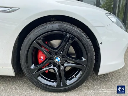 BMW 640d 휠수리 후 블랙유광 휠도색 + 레드 캘리퍼 도색 / 용인 처인구