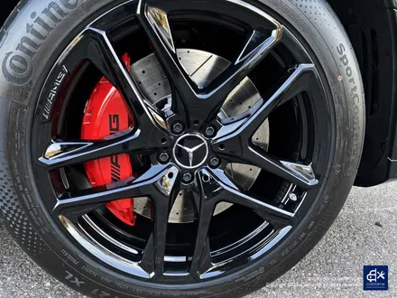 벤츠 신차 GLE53 AMG 블랙유광 휠도색 & 레드 캘리퍼 도색 / 용인 처인구