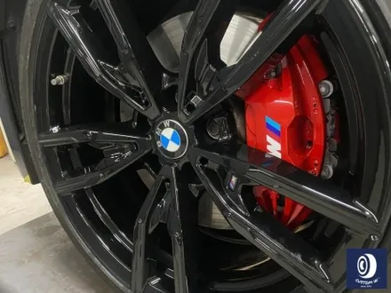 BMW G20 M340i 792M 블랙 유광 휠도색 + 레드 캘리퍼 도색 / 용인 처인구