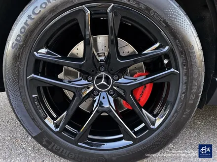 벤츠 신차 GLE53 AMG 블랙유광 휠도색 & 레드 캘리퍼 도색 / 용인 처인구