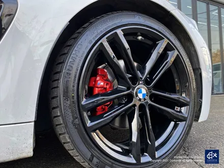 BMW 420d 휠수리 후 블랙유광 휠도색 + 레드 캘리퍼 도색 / 용인 처인구