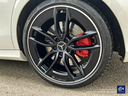 벤츠 E53 AMG 휠수리 후 블랙 실버 투톤 무광 휠도색 + 레드 캘리퍼 도색 / 용인 처인구