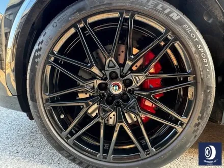 BMW X6M 818M 블랙 유광 휠도색 + 레드 캘리퍼 도색_! / 용인 처인구