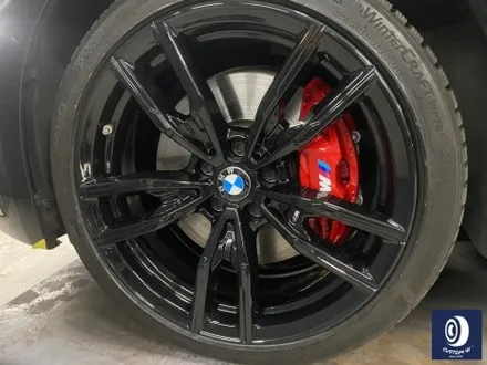 BMW G20 M340i 792M 블랙 유광 휠도색 + 레드 캘리퍼 도색 / 용인 처인구