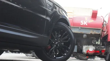 레인지로버 스포츠(Range rover sport) 블랙유광 휠도색으로 포스는 나의 것으로! / 용인 처인구