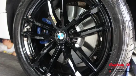 BMW 신형 5시리즈 G30 530I의 신차 구경하기 그리고 블랙유광 휠도색(달라진 PCD와 허브 사이즈). / 용인 처인구