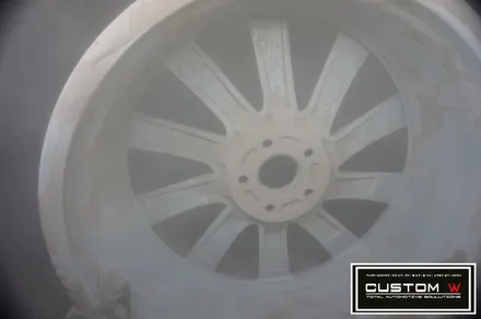 볼보 XC90 덩치큰 SUV에 어울리는 휠도색과 캘리퍼도색. / 용인 처인구