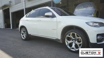 잘못 된 도색이력의 BMW X6 제대로 고스트크롬 휠도색. / 용인 처인구