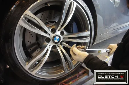 BMW M6 휠상처수리, 다이아몬드컷팅 휠복원 작업_! / 용인 처인구