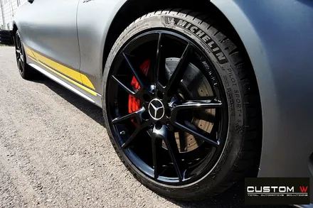 벤츠 C43 AMG 블랙유광 휠도색 / 용인 처인구