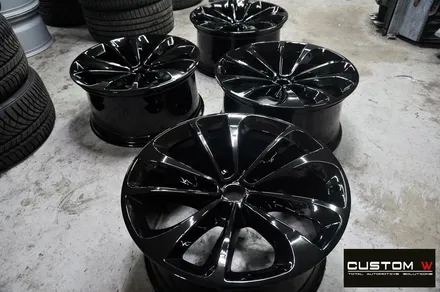 최강 럭셔리 SUV 벤틀리 벤테이가 블랙유광 휠 도색 / 용인 처인구