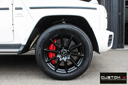 벤츠 신형 G63 AMG 무광블랙(맷블랙) 휠도색 / 용인 처인구
