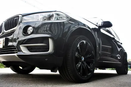 BMW X5 휠 상처 수리 후 블랙유광 휠도색 / 용인 처인구