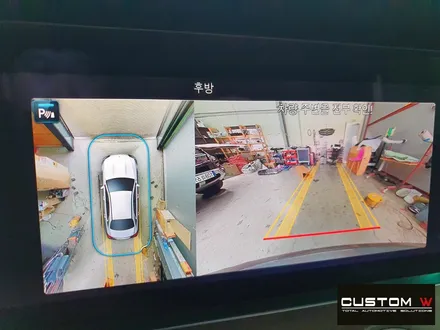 페이스리프트 E클래스 360도카메라 어라운드뷰 설치. / 용인 처인구
