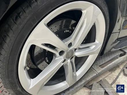 아우디 RS7 하이퍼 실버 휠도색 / 용인 처인구