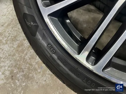BMW G30 530i 664M 휠수리 후 블랙유광 휠도색 / 용인 처인구