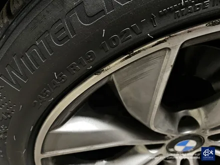 BMW X4 박리 후 블랙 폴리시 휠도색 + 블루 캘리퍼 도색 / 용인 처인구