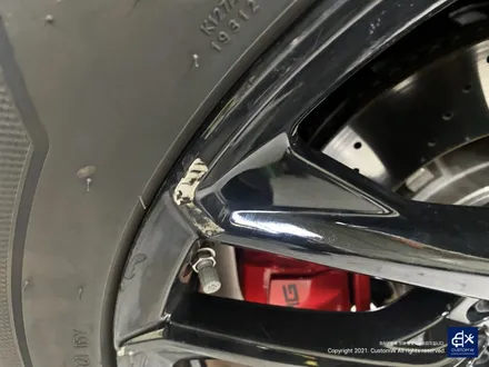 벤츠 GLE53 AMG 휠수리 후 블랙유광 휠도색 / 용인 처인구