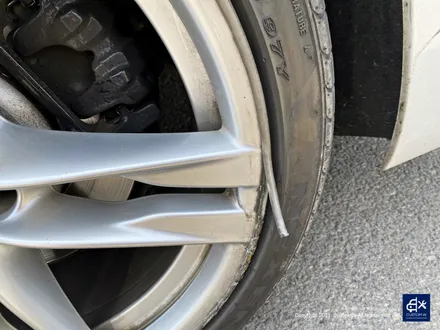 BMW 640d 휠수리 후 블랙유광 휠도색 + 레드 캘리퍼 도색 / 용인 처인구