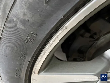 벤츠 GLK220 휠수리 후 블랙유광 휠도색 + 부식 제거 후 레드 캘리퍼 도색 / 용인 처인구