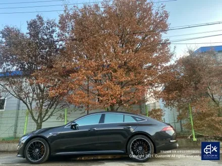 벤츠 GT43 AMG 무광 투톤 / 사틴 블랙 투톤 휠 상처 수리 후, 휠 복원 도색 / 용인 처인구