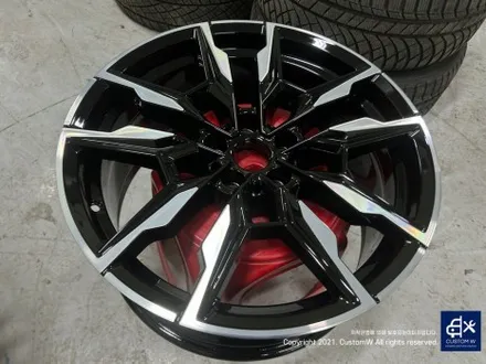 BMW I4 M50 휠 상처 수리 후, 다이아몬드 커팅 복원 / 용인 처인구