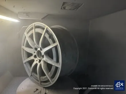벤츠 GLB35 AMG 하이그로시 블랙 (유광 블랙) 휠 도색 작업으로 확 달라진 느낌 적인 느낌?! / 용인 처인구