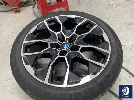 BMW X7 40i 913M 22인치 휠 상처 수리 후, 다이아몬드 커팅 휠 복원 / 용인 처인구
