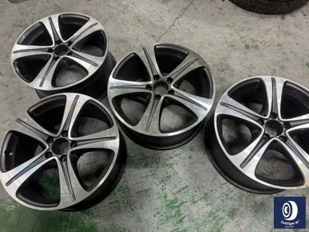 벤츠 W213 E300 18인치 휠 상처 수리 후, 다이아몬드 커팅 가공을 이용한 블랙 폴리시 휠 만들기_! / 용인 처인구