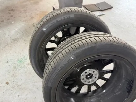 신차 출고 작업 / BMW X5 50e 21인치 915M 제트 블랙 (검정 유광) 휠 도색 / 용인 처인구