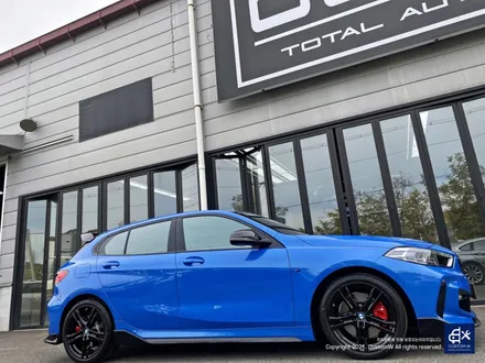 BMW 120i 704M 블랙유광 휠도색 + 레드 캘리퍼 도색 / 용인 처인구