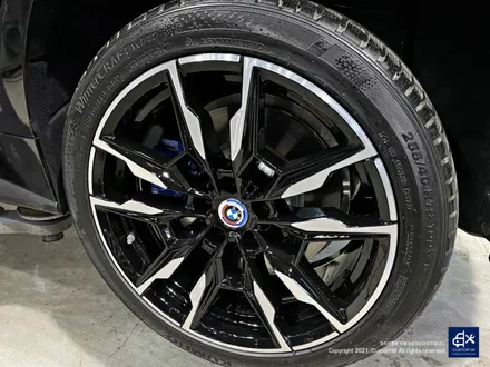 BMW i4 M50 기존 도색 제거 약품 박리 후, 블랙 폴리시 휠 + 블루 캘리퍼 도색 / 용인 처인구