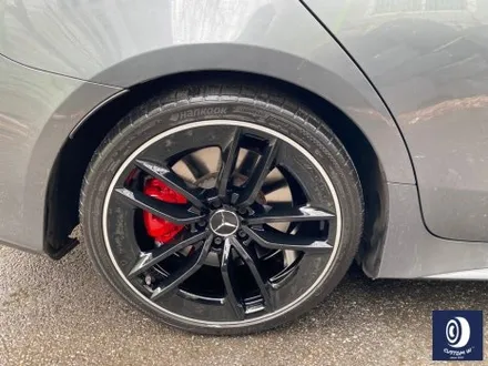 벤츠 CLS53 AMG 휠 상처 수리 후, 블랙 + 실버 투톤 휠도색 그리고  레드 캘리퍼 도색 작업까지_! (FEAT. 비 오는 날에도 작업 이상무_!!) / 용인 처인구